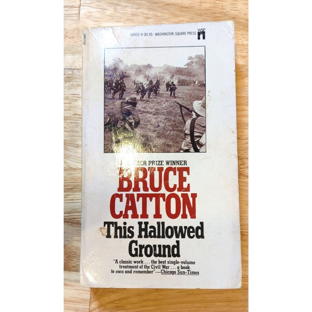 This Hallowed Ground Bruce Catton Civil War history paperback Washington Square